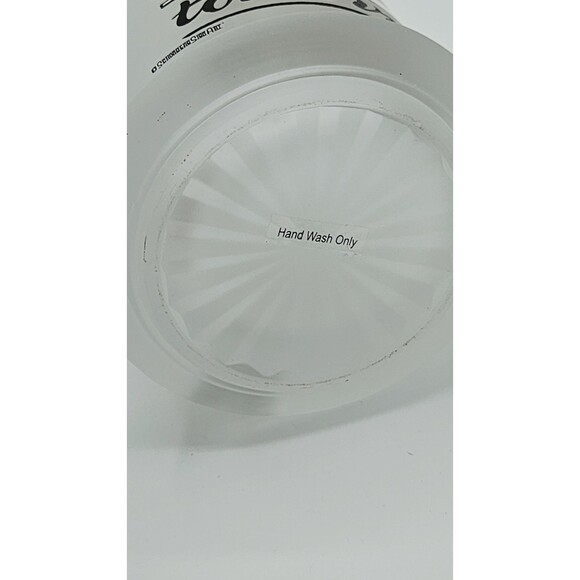 Vtg Santa Barbara Free Beer! Tomorrow 14 Oz Frosted Glass Mug With Box - Picture 8 of 9